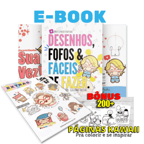 desenhos para colorir kawaii 200 –  – Desenhos para